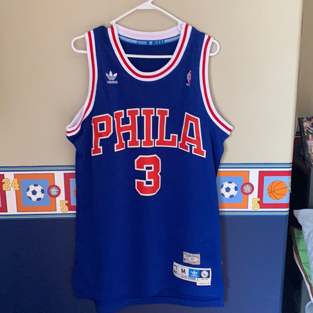 Allen Iverson 76ers jersey